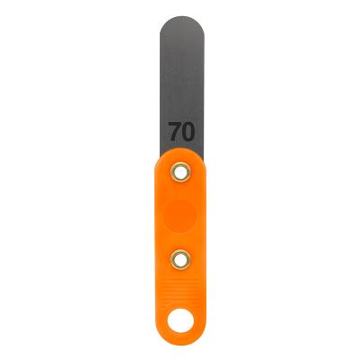 Søgerblad 0,70 mm med plastik håndtag (orange)